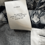 Louis Vuitton Blue Bleached Bandana Monogram Denim Shorts - Morely TrendsLouis Vuitton Type here:)