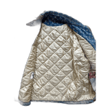 Louis Vuitton Blue Monogram Distressed Floral Workwear Jacket - Morely TrendsLouis Vuitton Type here:)