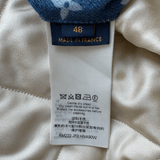 Louis Vuitton Blue Monogram Distressed Floral Workwear Jacket - Morely TrendsLouis Vuitton Type here:)