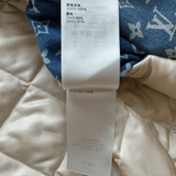 Louis Vuitton Blue Monogram Distressed Floral Workwear Jacket - Morely TrendsLouis Vuitton Type here:)