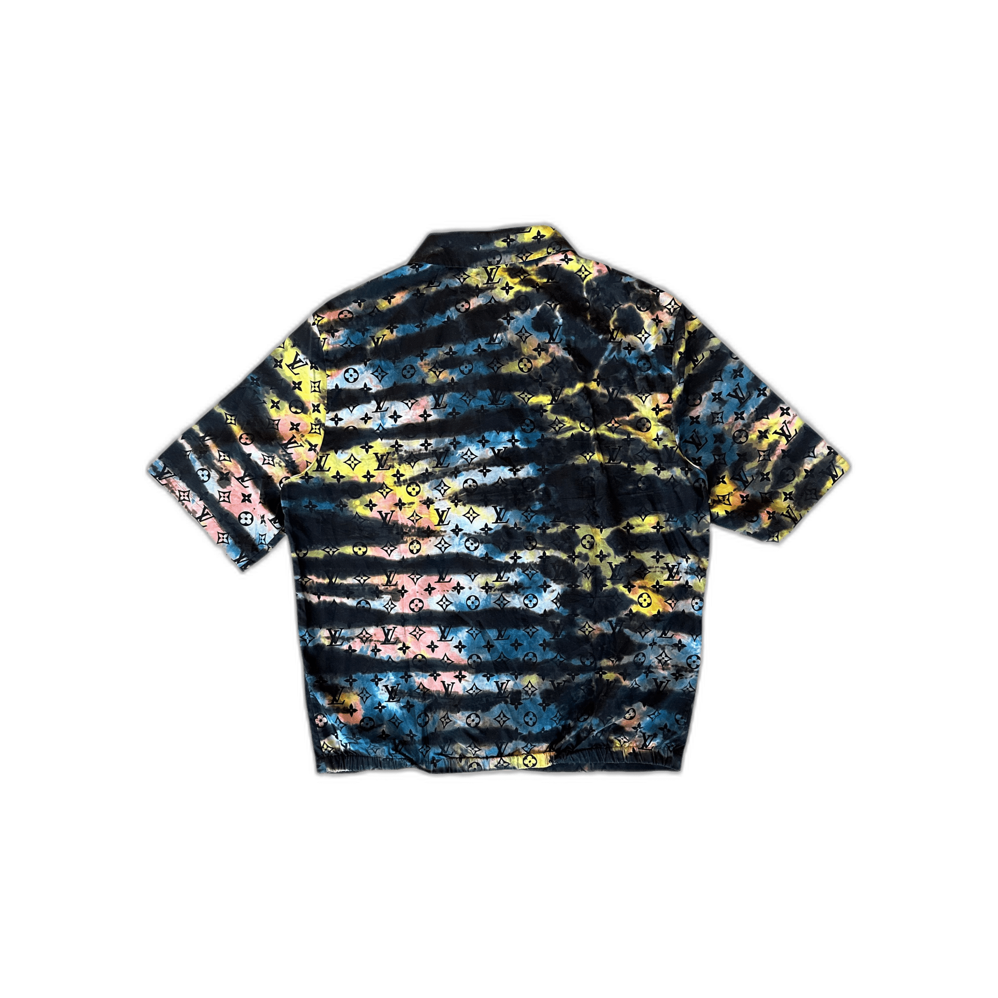 Louis Vuitton Mutlicolor Tie - Dye Camo Monogram Shirt - Morely TrendsLouis Vuitton Type here:)