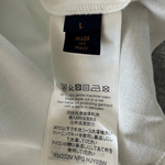 Louis Vuitton White & Blue LV Stitch Logo T-Shirt - Morely TrendsLouis Vuitton Type here:)