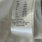 Louis Vuitton White & Blue LV Stitch Logo T-Shirt - Morely TrendsLouis Vuitton Type here:)