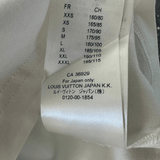 Louis Vuitton White & Blue LV Stitch Logo T-Shirt - Morely TrendsLouis Vuitton Type here:)