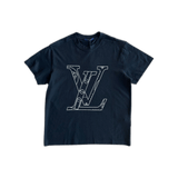 Louis Vuitton NBA Black & White Logo T-Shirt - Morely TrendsLouis Vuitton Type here:)