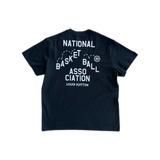 Louis Vuitton NBA Black & White Logo T-Shirt - Morely TrendsLouis Vuitton Type here:)