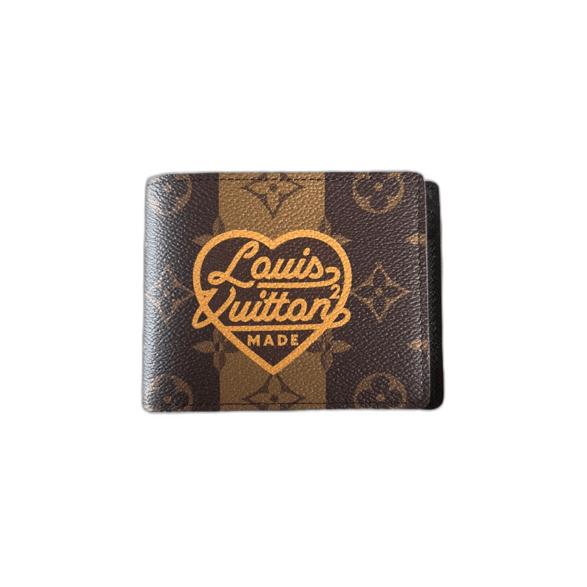 Louis Vuitton Nigo Brown Striped Monogram Multiple Wallet - Morely TrendsLouis Vuitton Type here:)
