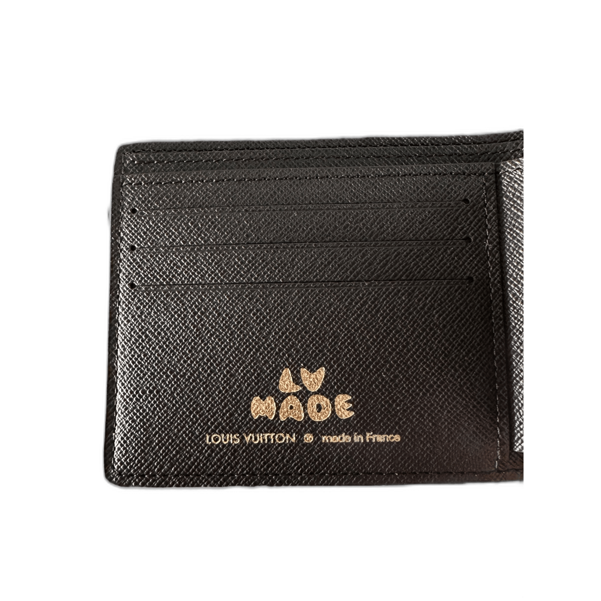 Louis Vuitton Nigo Brown Striped Monogram Multiple Wallet - Morely TrendsLouis Vuitton Type here:)