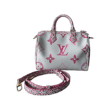 Louis Vuitton White & Pink Escale By The Pool Monogram Speedy 25 - Morely TrendsLouis Vuitton Type here:)