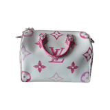Louis Vuitton White & Pink Escale By The Pool Monogram Speedy 25 - Morely TrendsLouis Vuitton Type here:)