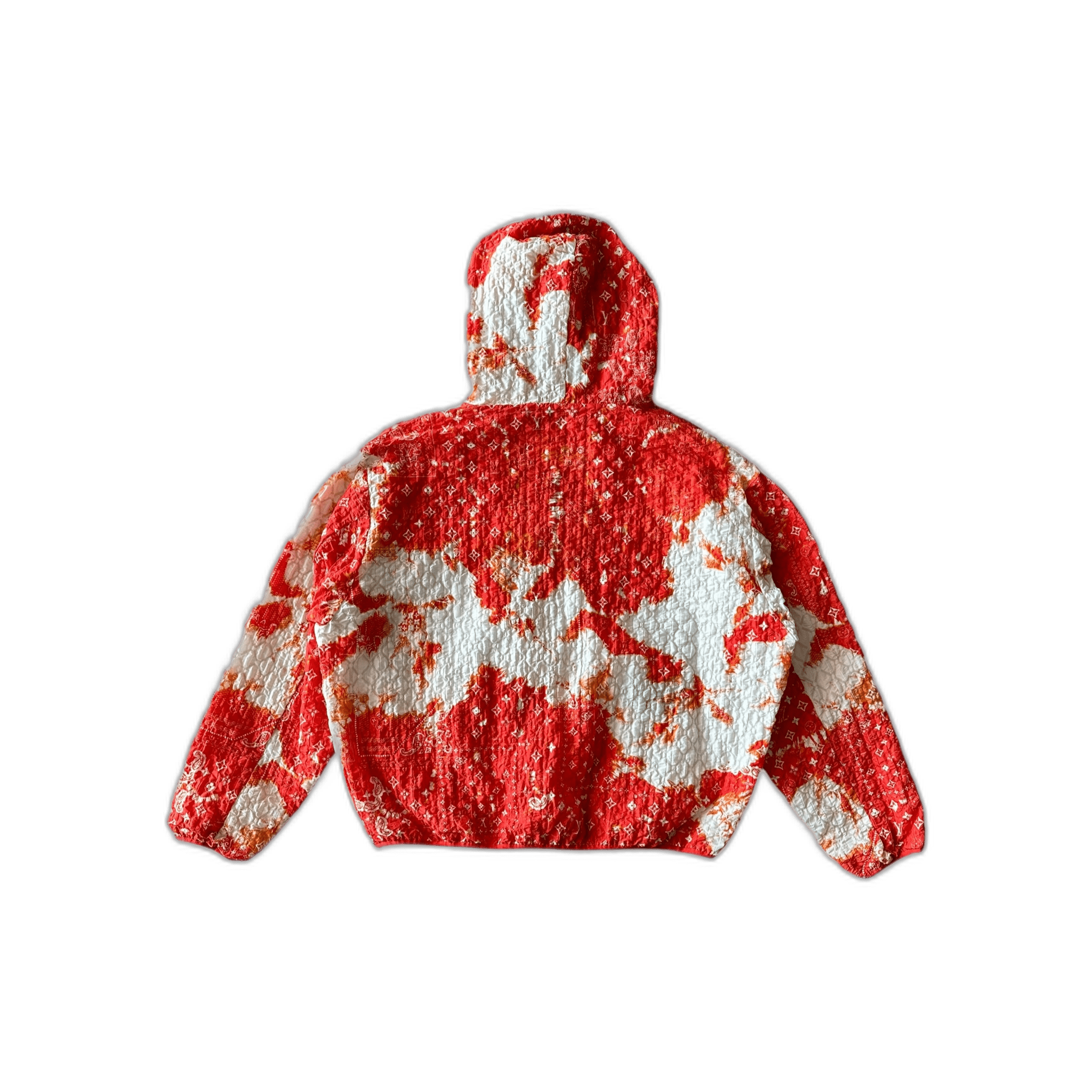 Louis Vuitton Orange Bleached Bandana Monogram Jacket - Morely TrendsLouis Vuitton Type here:)