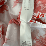 Louis Vuitton Red Bandana Bleached Short Sleeve Button Up Shirt - Morely TrendsLouis Vuitton Type here:)