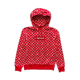 Louis Vuitton Supreme Red Monogram Box Logo Hoodie - Morely TrendsLouis Vuitton Type here:)