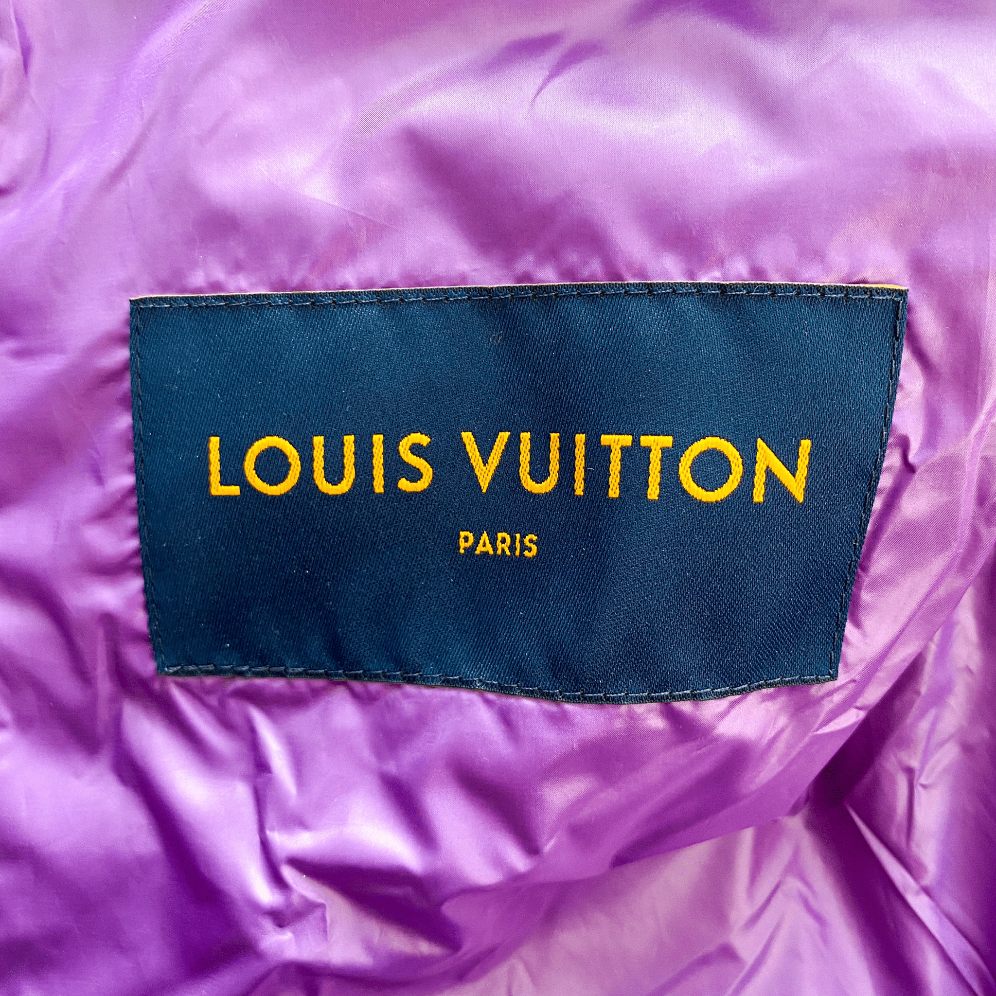 Louis Vuitton Purple Flower Monogram Puffer Jacket - Morely TrendsLouis Vuitton Type here:)