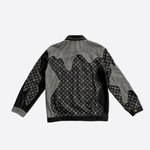 Louis Vuitton Nigo Black & Grey Monogram Crazy Denim Jacket - Morely TrendsLouis Vuitton Type here:)