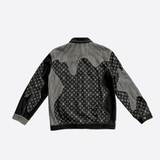 Louis Vuitton Nigo Black & Grey Monogram Crazy Denim Jacket - Morely TrendsLouis Vuitton Type here:)
