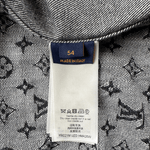 Louis Vuitton Nigo Black & Grey Monogram Crazy Denim Jacket - Morely TrendsLouis Vuitton Type here:)