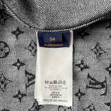 Louis Vuitton Nigo Black & Grey Monogram Crazy Denim Jacket - Morely TrendsLouis Vuitton Type here:)