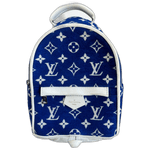 Louis Vuitton Blue & White Tennis Monogram Palm Springs Backpack - Morely TrendsLouis Vuitton Type here:)