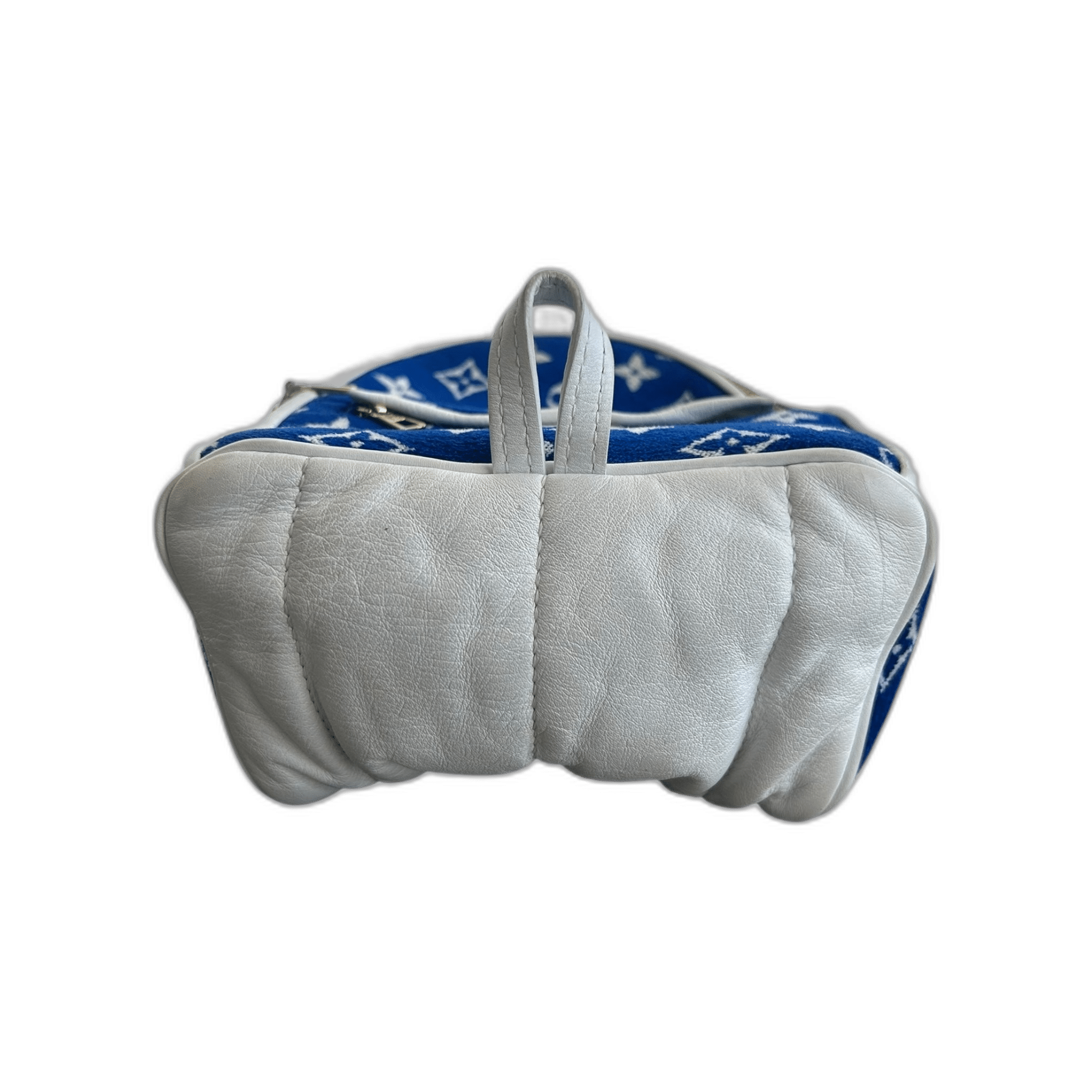 Louis Vuitton Blue & White Tennis Monogram Palm Springs Backpack - Morely TrendsLouis Vuitton Type here:)
