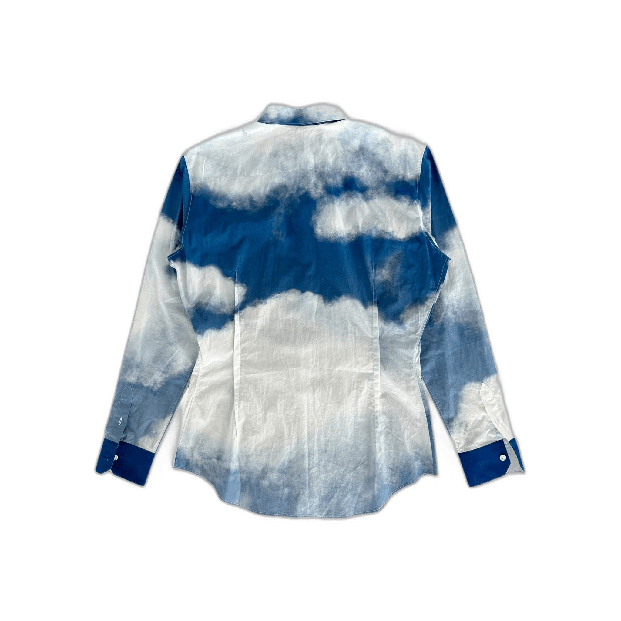 Louis Vuitton Blue & White Cloud Logo Button Up Shirt - Morely TrendsLouis Vuitton Type here:)