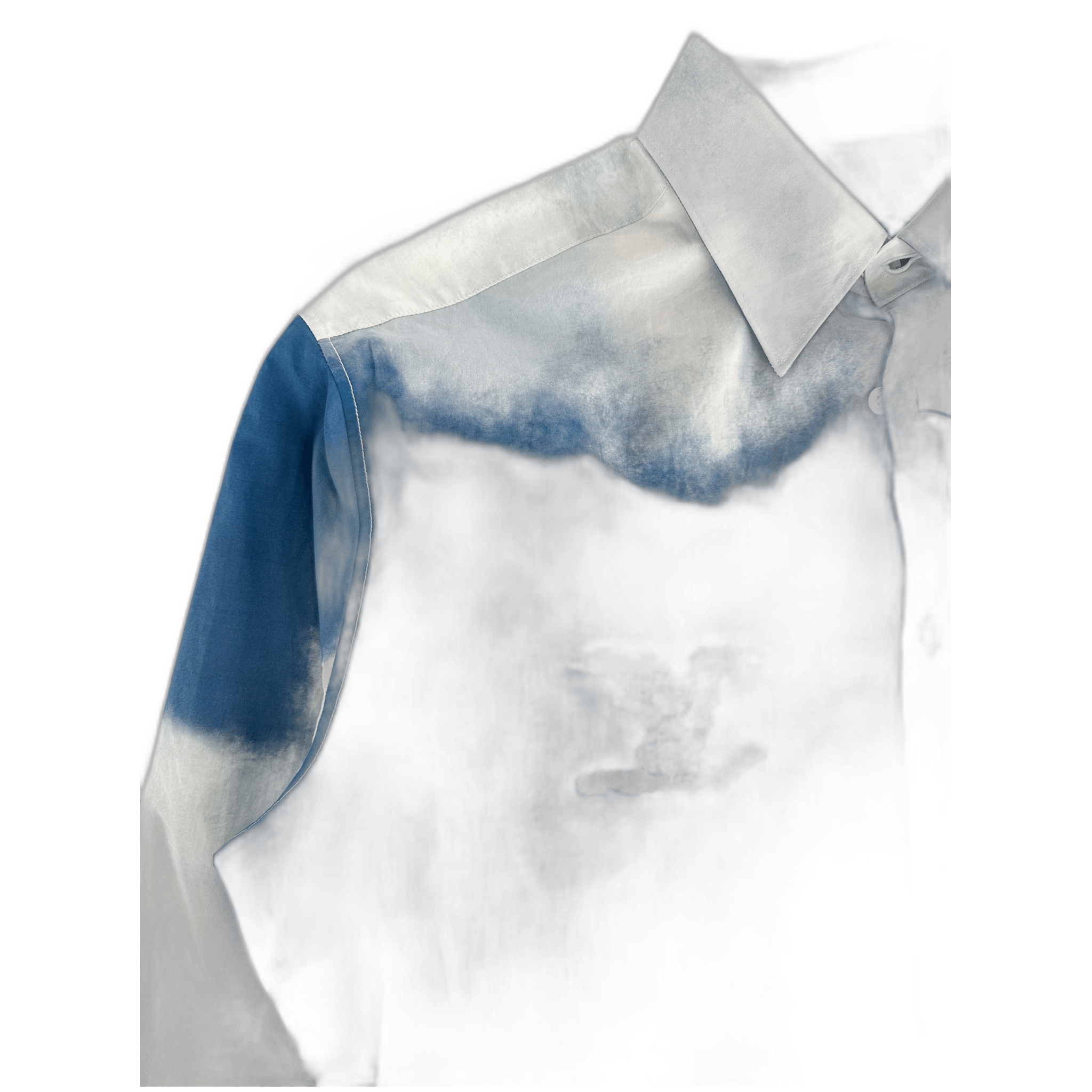 Louis Vuitton Blue & White Cloud Logo Button Up Shirt - Morely TrendsLouis Vuitton Type here:)
