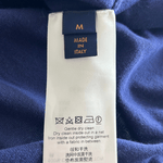 Louis Vuitton Blue & White Script Logo Intarsia T-Shirt - Morely TrendsLouis Vuitton Type here:)