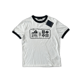 Louis Vuitton White & Black Interstate Road T-Shirt - Morely TrendsLouis Vuitton Type here:)