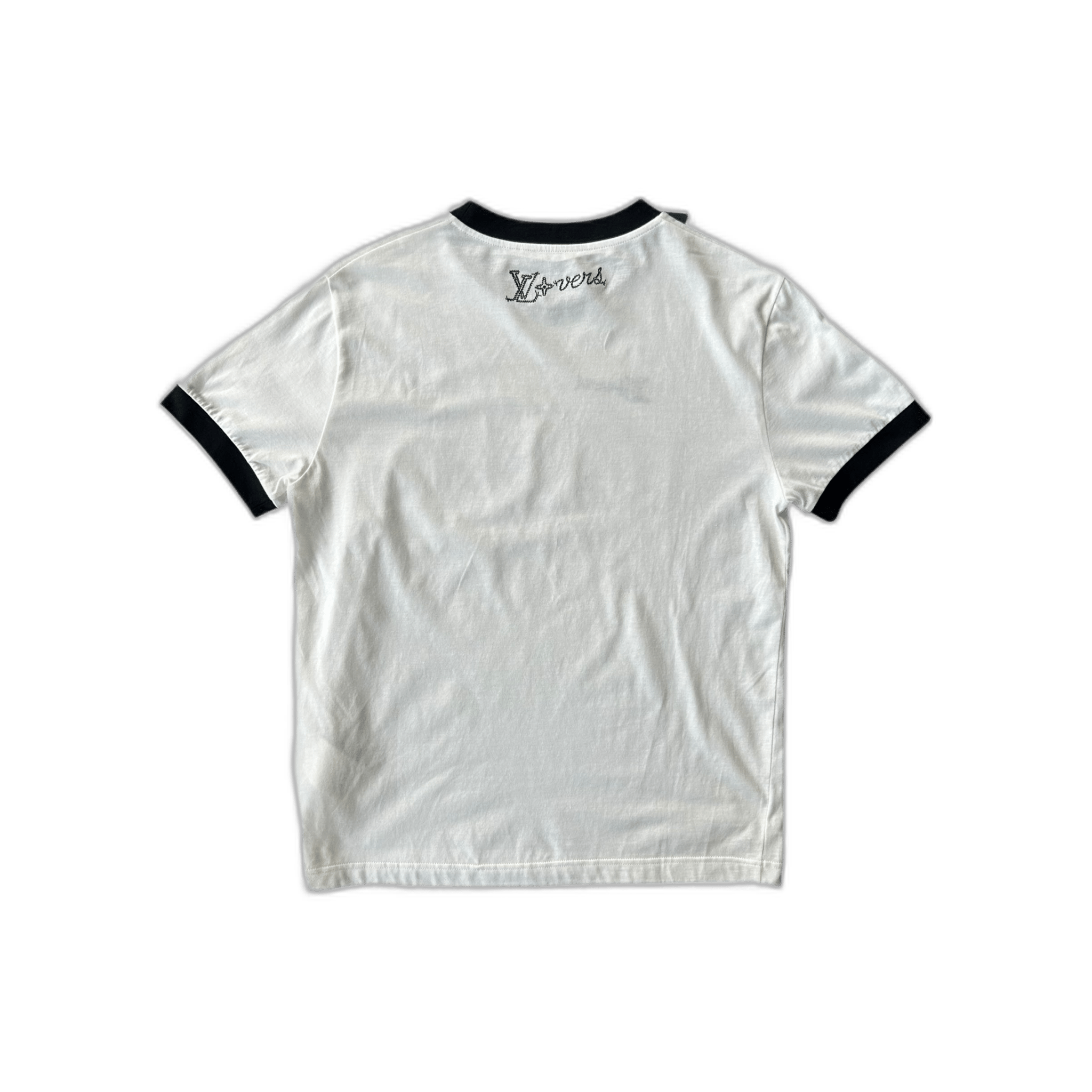 Louis Vuitton White & Black Interstate Road T-Shirt - Morely TrendsLouis Vuitton Type here:)