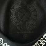 Chrome Hearts Black & White Neck Logo T-Shirt - Morely TrendsChrome Hearts Type here:)