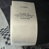 Louis Vuitton Navy Distorted Damier Print Jeans - Morely TrendsLouis Vuitton Type here:)