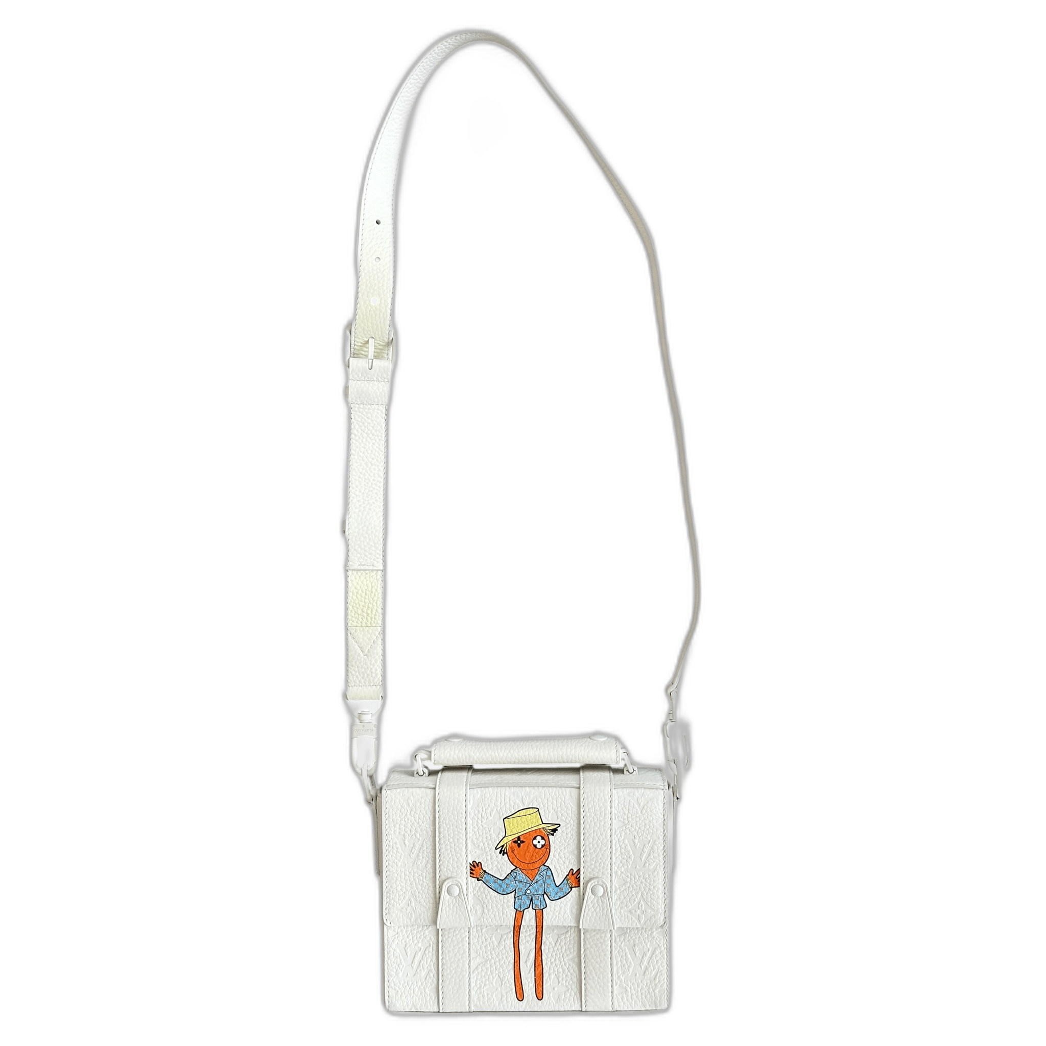 Louis Vuitton White Friends Taurillon Monogram Flap Soft Trunk Messenger - Morely TrendsLouis Vuitton Type here:)