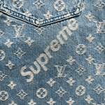 Louis Vuitton Supreme Blue Monogram Jeans - Morely TrendsLouis Vuitton Type here:)