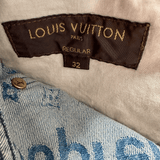 Louis Vuitton Supreme Blue Monogram Jeans - Morely TrendsLouis Vuitton Type here:)