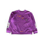 Chrome Hearts Matty Boy Purple More Not Less Sweater - Morely TrendsChrome Hearts Type here:)