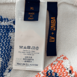 Louis Vuitton NBA White Multicolor Letter Wool Sweater - Morely TrendsLouis Vuitton Type here:)