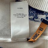Louis Vuitton NBA White Multicolor Letter Wool Sweater - Morely TrendsLouis Vuitton Type here:)