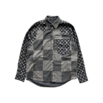 Louis Vuitton Nigo Grey Giant Damier Monogram Button Up Shirt - Morely TrendsLouis Vuitton Type here:)