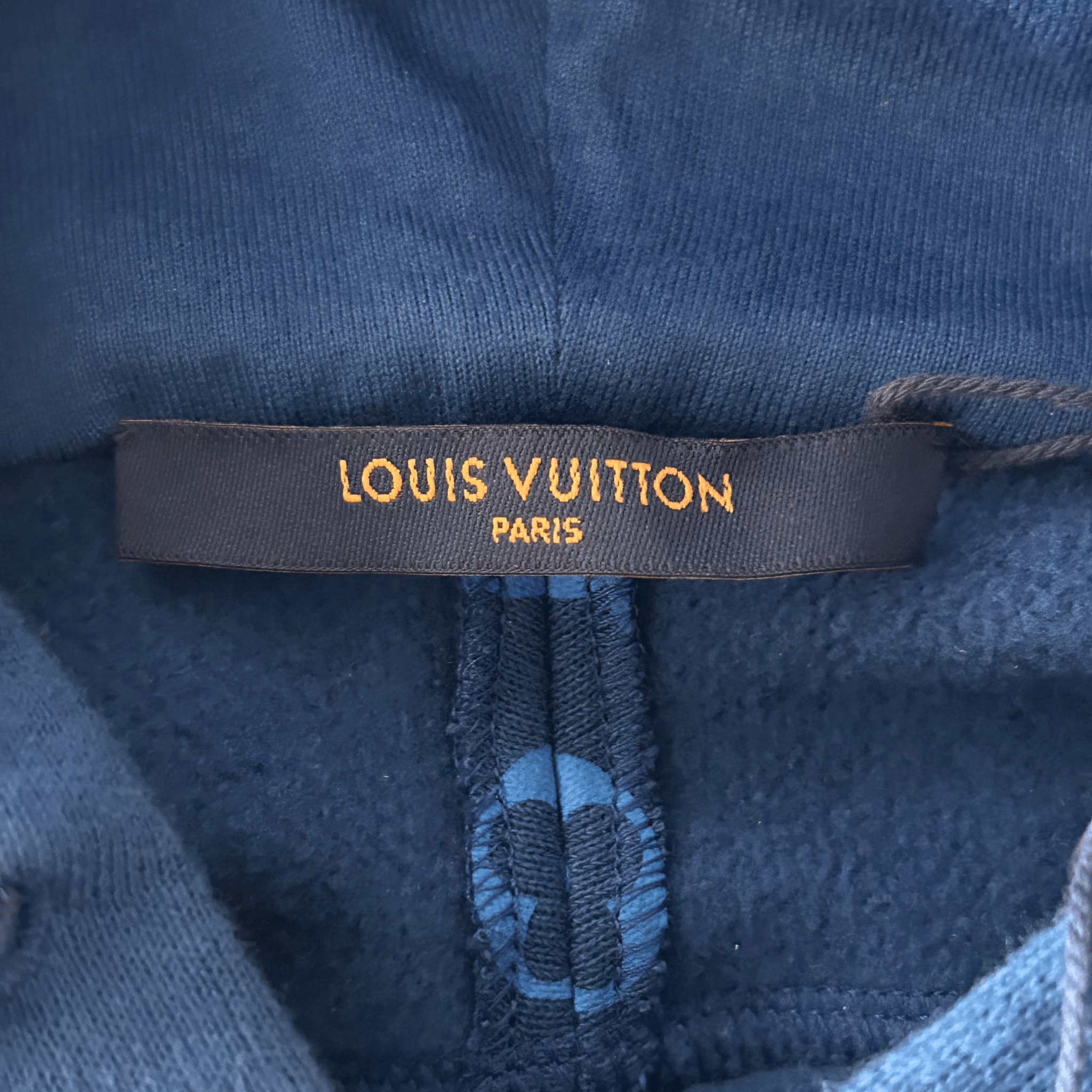 Louis Vuitton Blue Monogram Circle Cut Hoodie - Morely TrendsLouis Vuitton Type here:)