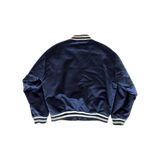 Louis Vuitton Navy & White Crystal Lovers Varsity Jacket - Morely TrendsLouis Vuitton Type here:)