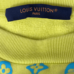 Louis Vuitton Yellow & Blue Monogram Sweater - Morely TrendsLouis Vuitton Type here:)