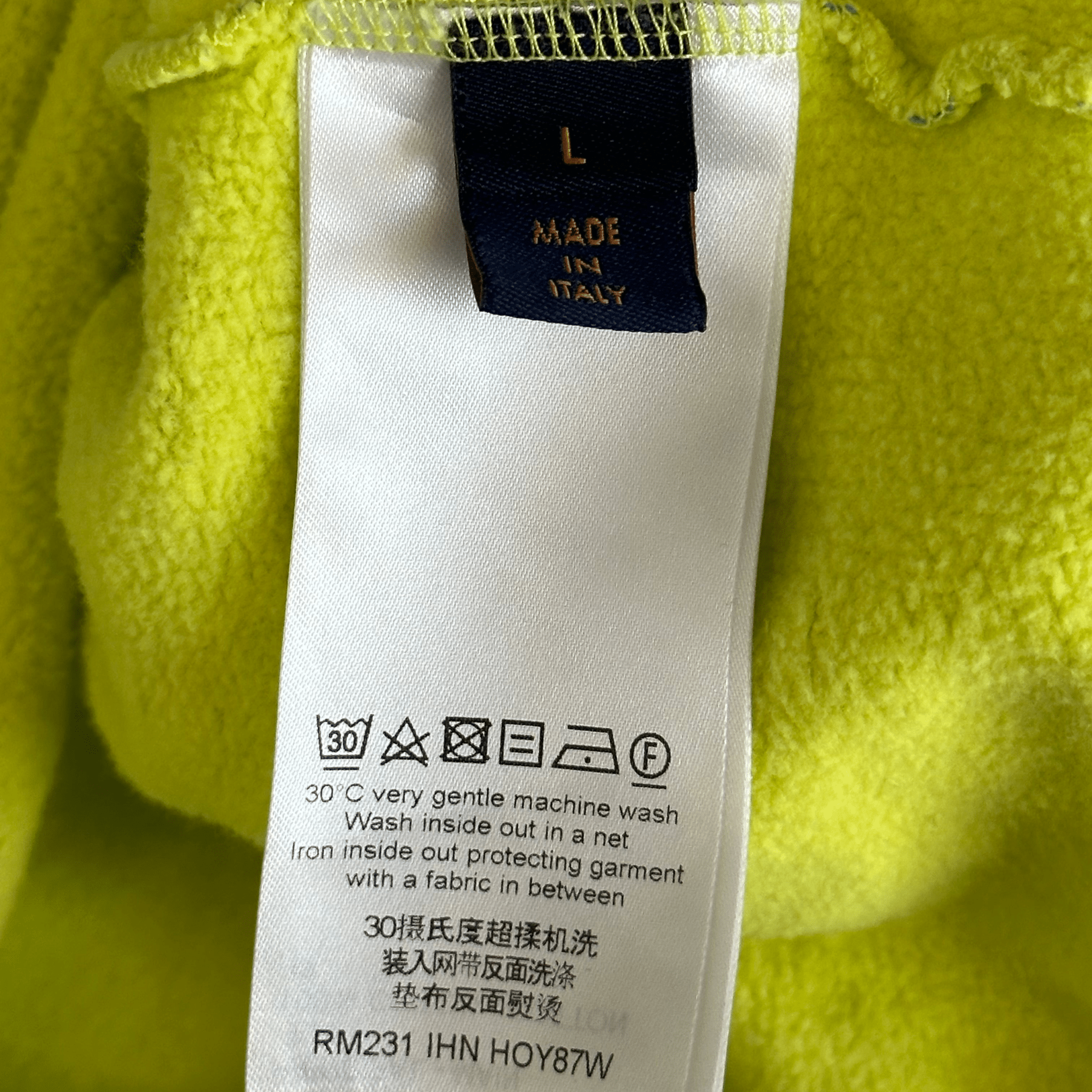 Louis Vuitton Yellow & Blue Monogram Sweater - Morely TrendsLouis Vuitton Type here:)