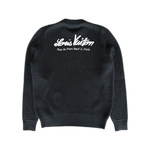 Louis Vuitton Black Rue Du Pont Waffle Knit Sweater - Morely TrendsLouis Vuitton Type here:)