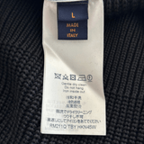 Louis Vuitton Black Rue Du Pont Waffle Knit Sweater - Morely TrendsLouis Vuitton Type here:)