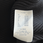 Louis Vuitton Black Rue Du Pont Waffle Knit Sweater - Morely TrendsLouis Vuitton Type here:)