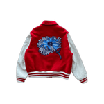 Louis Vuitton Yayoi Kusama Red & White Varsity Jacket - Morely TrendsLouis Vuitton Type here:)