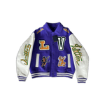 Louis Vuitton Purple & White Frog Varsity Jacket - Morely TrendsLouis Vuitton Type here:)