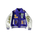 Louis Vuitton Purple & White Frog Varsity Jacket - Morely TrendsLouis Vuitton Type here:)