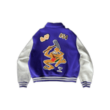 Louis Vuitton Purple & White Frog Varsity Jacket - Morely TrendsLouis Vuitton Type here:)