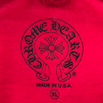 Chrome Hearts Red & White Scroll Logo Hoodie - Morely TrendsChrome Hearts Type here:)